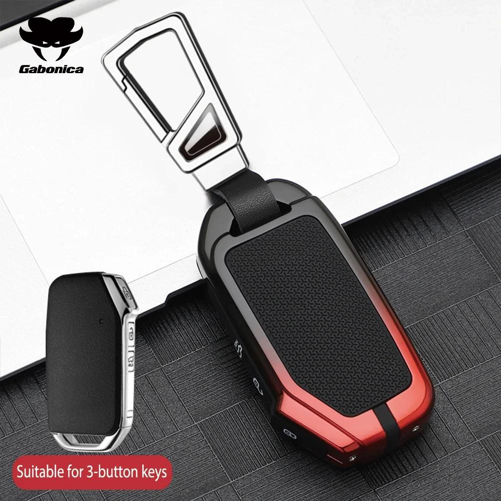 New Zinc Alloy Car Remote Key Case For Kia Sportage Ray Seltos Sorento Soul Telluride Cerato K5 K8 Ceed Forte Niro Smart Keyless