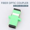 Single Mode Optical Connector Female To Female Simplex Adapter Simple Installs for Reliable internet  connection