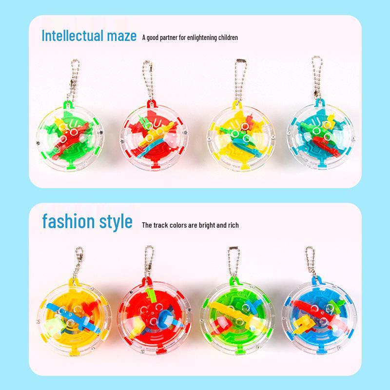 Portable Cross-Border Foreign Trade Maze Ball Magic Toy for Kids (100-158-168)