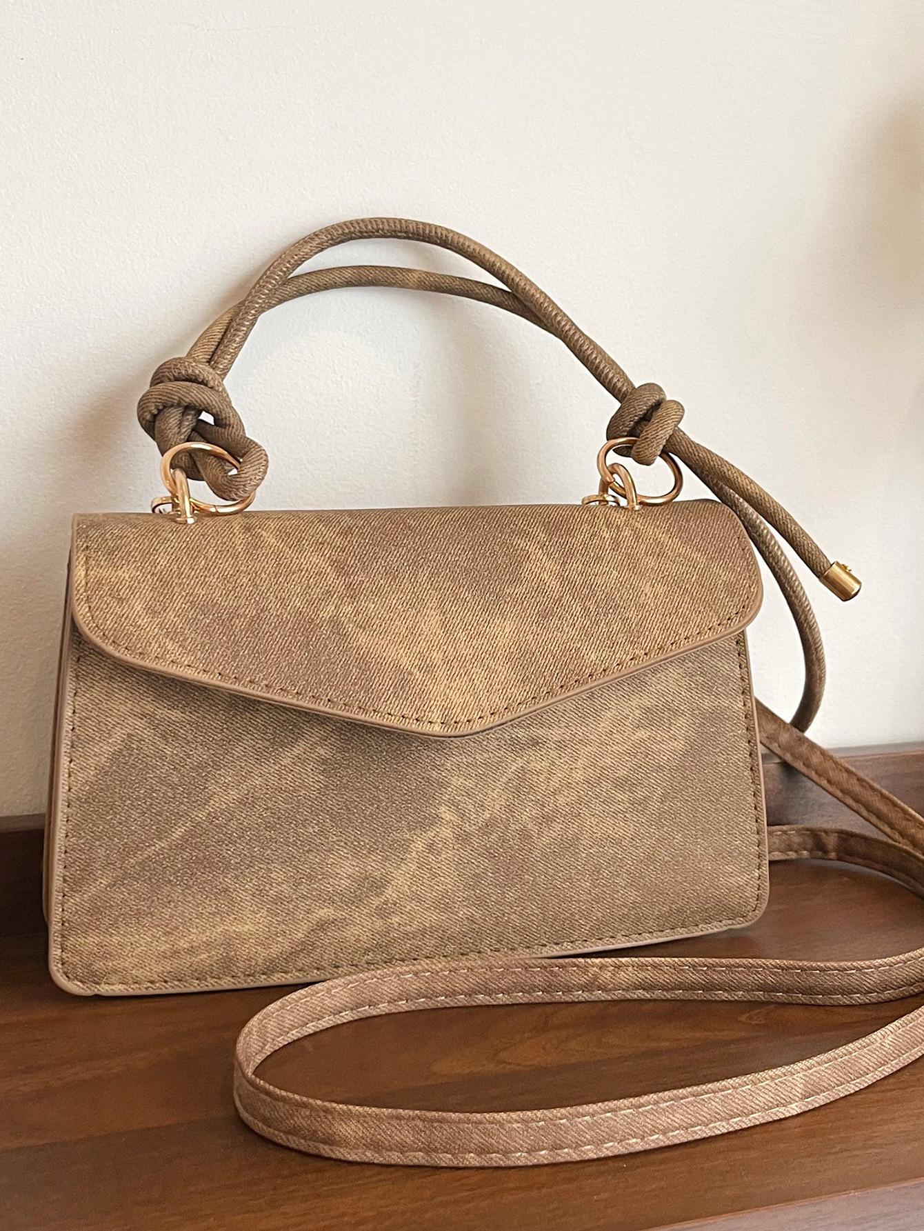 

2025 New Vintage Square Handbag for Women Retro Mini Shoulder Bag Fashion Crossbody Purse Casual Classic Small Top Handle Bag