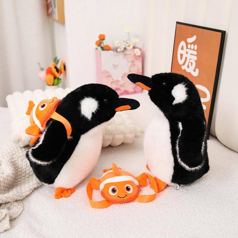 Simulation Little Penguin Plush Toy Cute Backpack Girl Children Gift Holiday