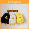 Adorable Cartoon Duck Kindergarten Backpack Large Capacity For Kids Boys Girls Breathable Canvas