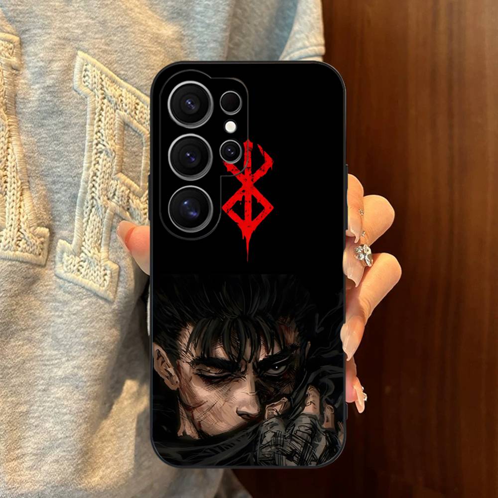 

Comic Cool Berserk Phone Case For Samsung S 24 Fe 25 Ultra Plus 20 Lite 21 30 22 23 24 22 Ultra 5G Fundas Samsung S20 Plus 5G
