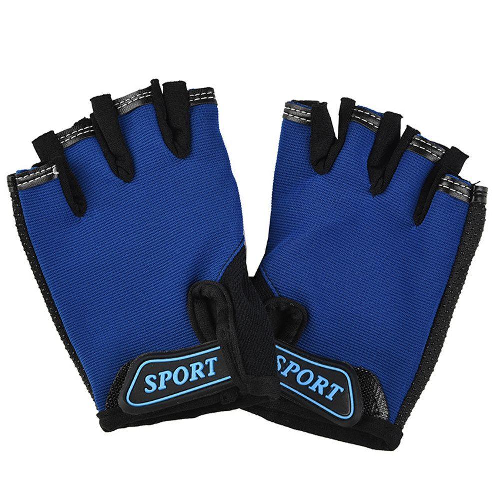 

Gloves Riding Equipment Bike Mittens Running Gloves Children Cycling Gloves Half Finger Golves