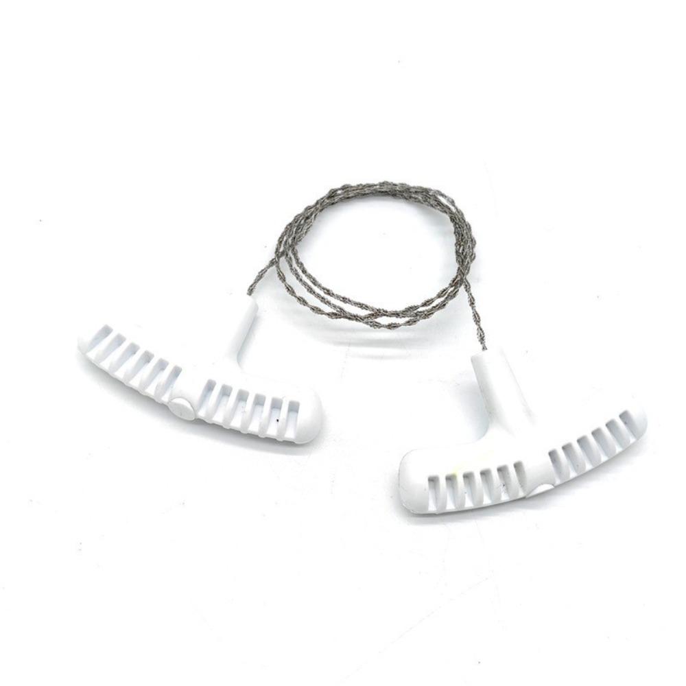 4-strand Stainless Steel Wire Saw with Handle Hand Steel Wire Saw  Travel Camping