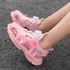 29-39 Sandali Estivi Antiscivolo Resistenti all'Usura Traspiranti alla Moda con Punta Chiusa Scarpe da Spiaggia per Bambini