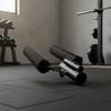 Heavy-Duty Steel Row Bar Handle Easy to Install Squat Attachment Clip