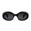 Celine Triomphe Logo Oval Sunglasses Women Sunglasses 40194U