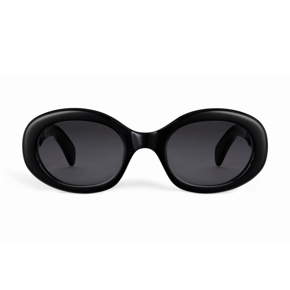 Celine Triomphe Logo Oval Sunglasses Women Sunglasses 40194U