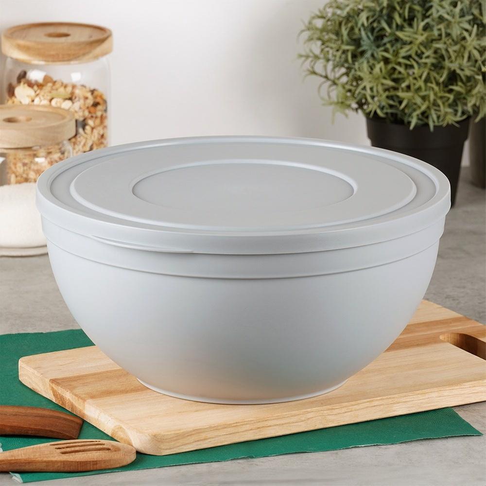 Bol para Leudar Masa con Tapa 28 cm, 6 L