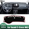 Car Dashboard Cover Avoid Light Pads Sun Shade Mats Trument Panel Non-Slip Accessories For Suzuki S-Cross MK3   2024