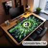 Tapis de Souris Personnalisé Thème Football Personnalisé Avec Nom Texte Tapis de Bureau Personnalisé Pour Bureau Décoration de Maison