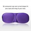 Sleep Eye Mask and Ear Plugs Set Adjustable Straps Eye Cover for Nap Sleeping Travelling