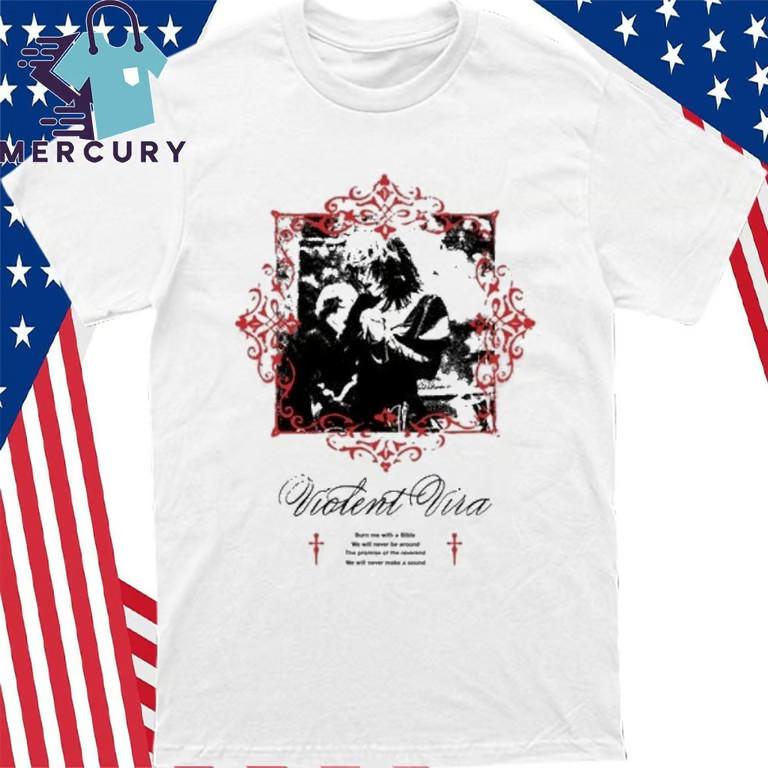 Насильственная Вира Любовь Призрака Футболка Унисекс L