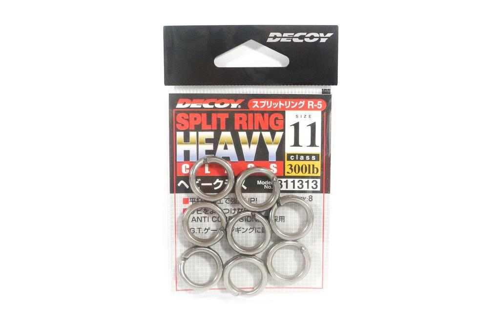 Decoy R-5 Split Rings Heavy Class Size 11 (1313)