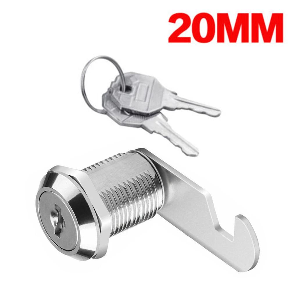 Mailbox Lock Enjoy Peace of Mind with 16/20/25mm Cam Lock for Cabinet Drawer Mail Box Locker Metal Alloy Material 2 Keys