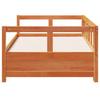Daybed without Mattress Wax Brown 80 x 200 cm Solid Pine Wood