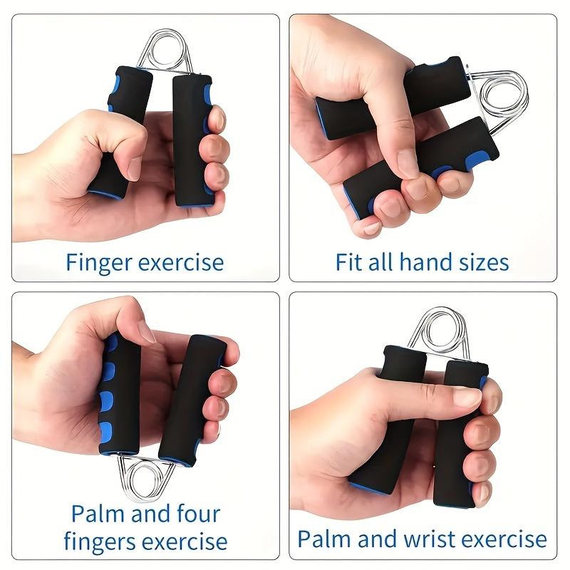 1Pc Wrist Strength Trainer Spring Grip Finger Forearm Enhancer Sponge Exercise Muscle Trainer for Home Gym