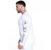 European and American Spring and Autumn Sports Long-sleeved Cotton T-shirt Men's Running Round Neck Slim Fitness Suit