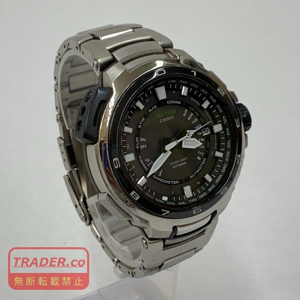 Used 04w7717[Used] Casio CASIO PROTREK PRX-7000T-7JF Watch Outdoor Watch Analog PROTREK MANASLU [Hachioji Store]
