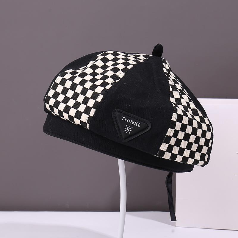 Spring and Autumn New Berets Children's Fashion Versatile Face Painter Hat Casual Newsboy Forward Hat