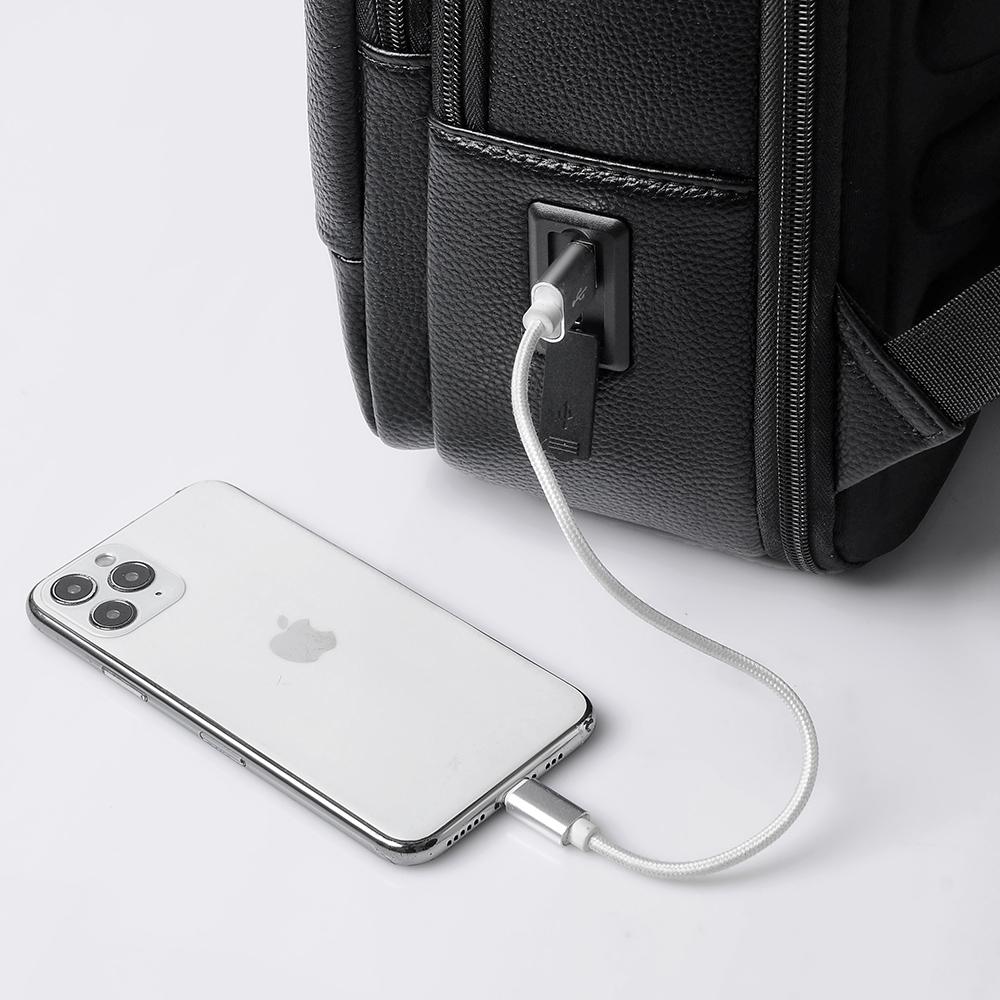 New Men's Business Backpack Anti Splashing Large Capacity Fashionable Commuter Versatile Leisure Backpack Computer Backpack