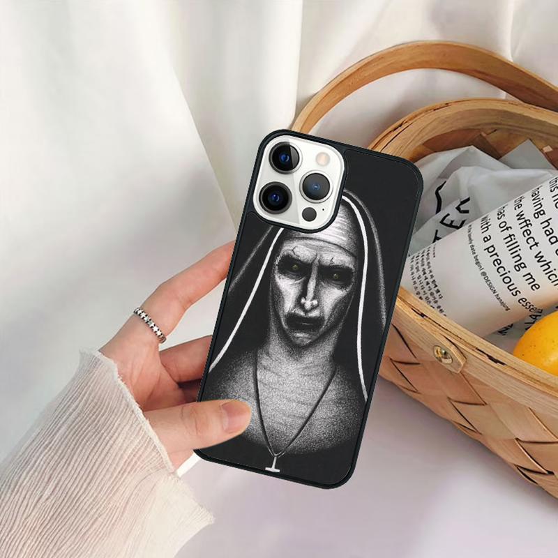 The Nun Horror Movie Phone Case For iPhone 17 Air 16 15 14 11 12 13 Pro  MAX Plus Coque Cover Shell
