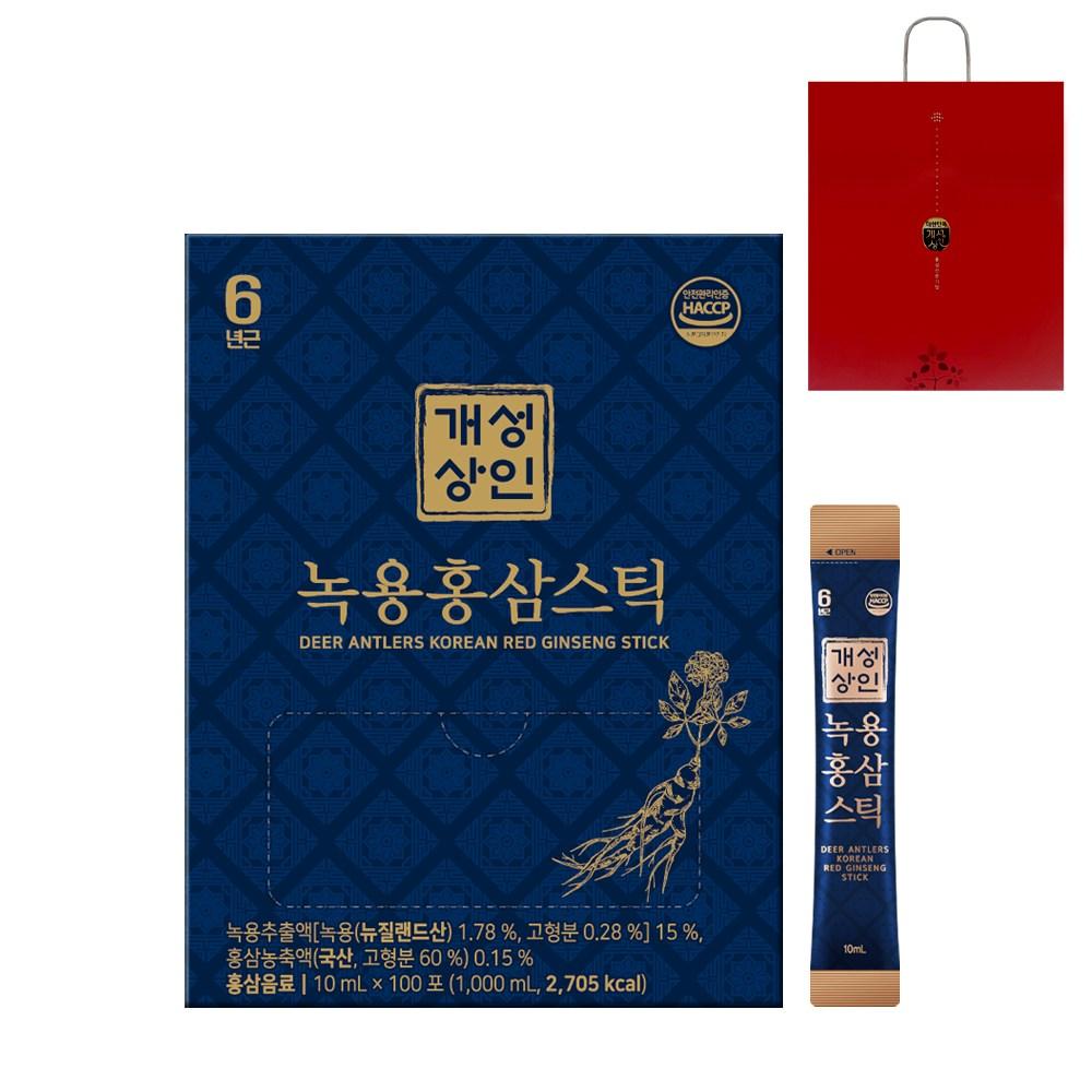 Gaeseong Merchant Deer Antler & Red Ginseng Sticks 1L Set