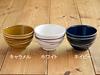 Tableware East Ryžová miska (Malý) Špirálová Minoruba 3-farebná súprava Námornícka biela karamelová ryžová miska ryžová miska hrniec malá miska