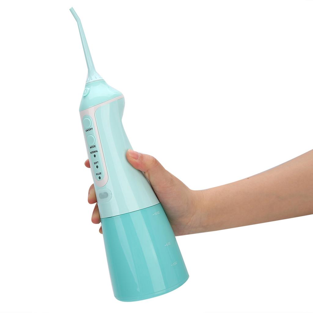 Oral Irrigator Water Flosser Household Electric Portable Teeth Cleaning Machine Green
