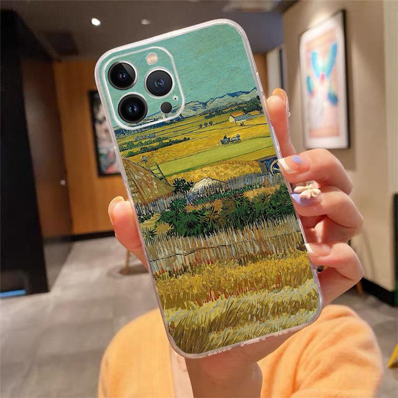 Phone Case For Iphone 17 Pro Max Air 16 15 14 13 Pro Max 15 16 Pro 15Plus Van Gogh Painting Art