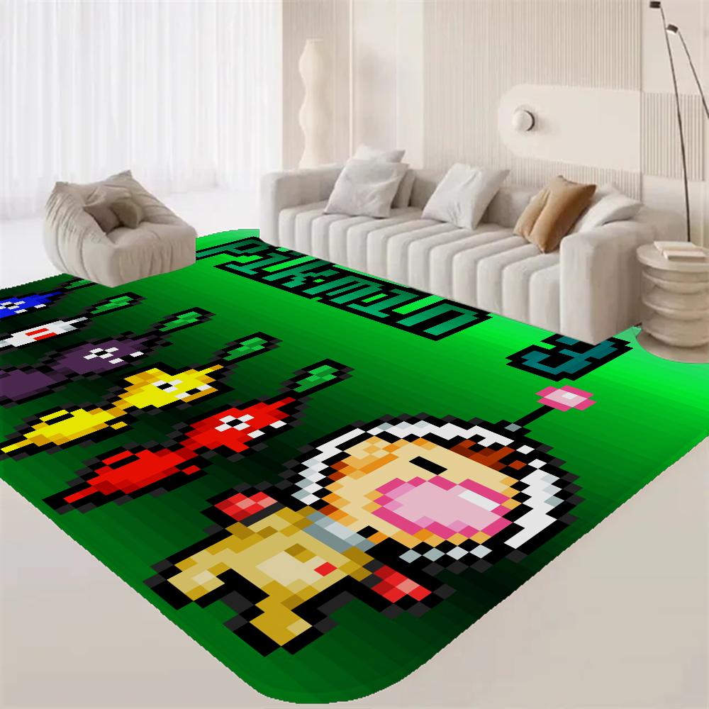 P-Pikmin Game Room Kitchen Mat Cheaper Anti-slip Modern Living Room Balcony Printed Modern Home Decor