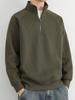 Herbst Neuankunft Übergröße Herren Stehkragen Übergroßer Cardigan Hoodie Jacke mit Lässiger Stimmung