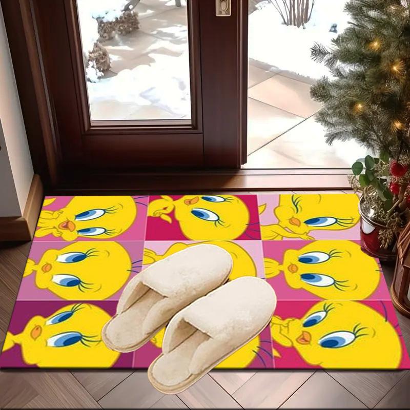 Yellow Bird Carpet, Chair Rug,Rug for Office Bedroom living rooms, Doormat decor Fan Gift Christmas Gift