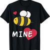 Bee Mine Shirt Funny Valentines Day Gifts Love Heart T Shirt