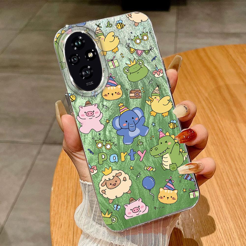 Gradient Colorful Butterfly For Huawei Honor 200 400 Lite 200 Pro X9a X8a X9c Magic 5 7 Lite Cases Cover Soft Phone Case Silicone Clear Funda Bumper