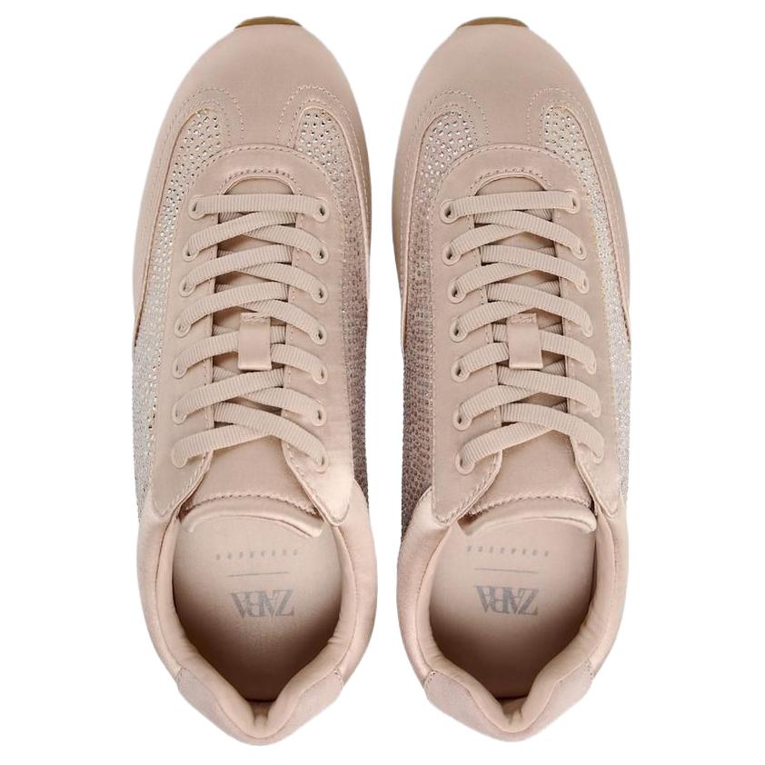 Zara Fashionable Casual Low-Top Shoes Women sneakers Pink 15000510050