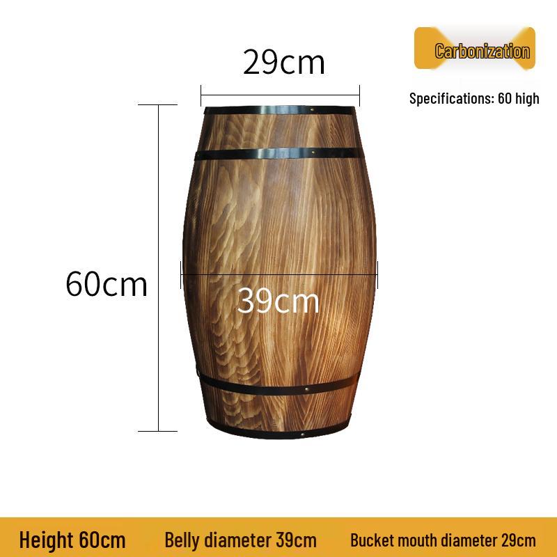 Wooden Wine Barrel Decoration - Oak Beer Barrel Wedding & Bar Photography Prop