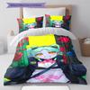 Cyberpunk Edgerunner Muster Bettwäsche, Steppbett Set Bettbezug Kissenbezug Zuhause Geburtstagsgeschenk (1 Bettbezug + 2 Kissenbezüge, ohne Füllung)
