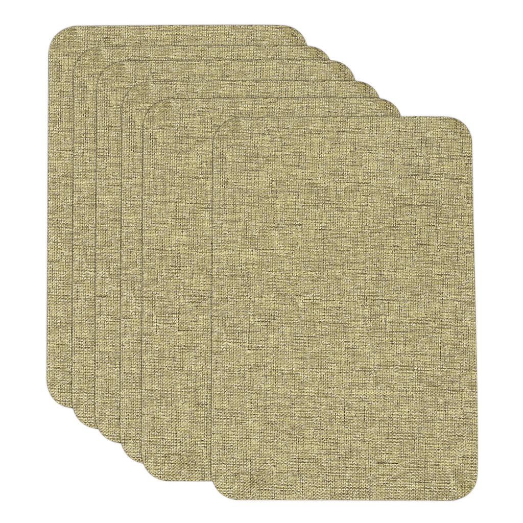 6 Stück Reparaturflicken Selbstklebend Leinenstoffflicken Sofastoff-Reparaturflicken für Möbel Sofa-Reparatur Kleiderreparatur