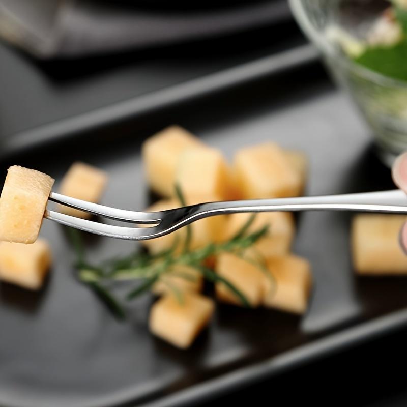 10Pcs Set Of Dessert Forks, Fruit Forks, Nut Picks, Salad Tongs, Dinner Forks, And Multi-Purpose Cutlery