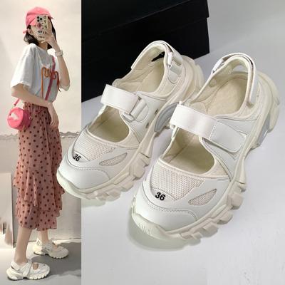 Damskie sandały sportowe na koturnie Hollow Out Damskie sandały Outdoor Cool Platform Shoes Damskie buty plażowe na lato Obuwie