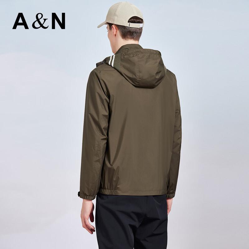 Antonio Men's Lightweight Hooded Sunscreen Jacket