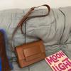 Bag Female Messenger Small Square Bag Niche High Sense Neutral Style Casual Trend Tofu Small Bag Mobile Phone Bag Male