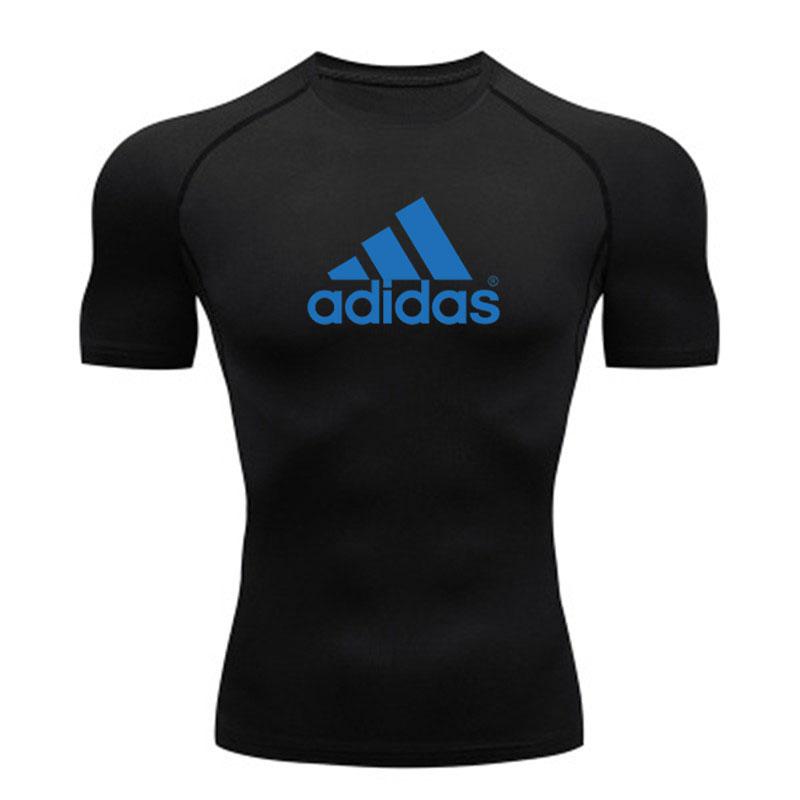 Men's Quick Dry Compression Workout T-shirt Breathable Elast