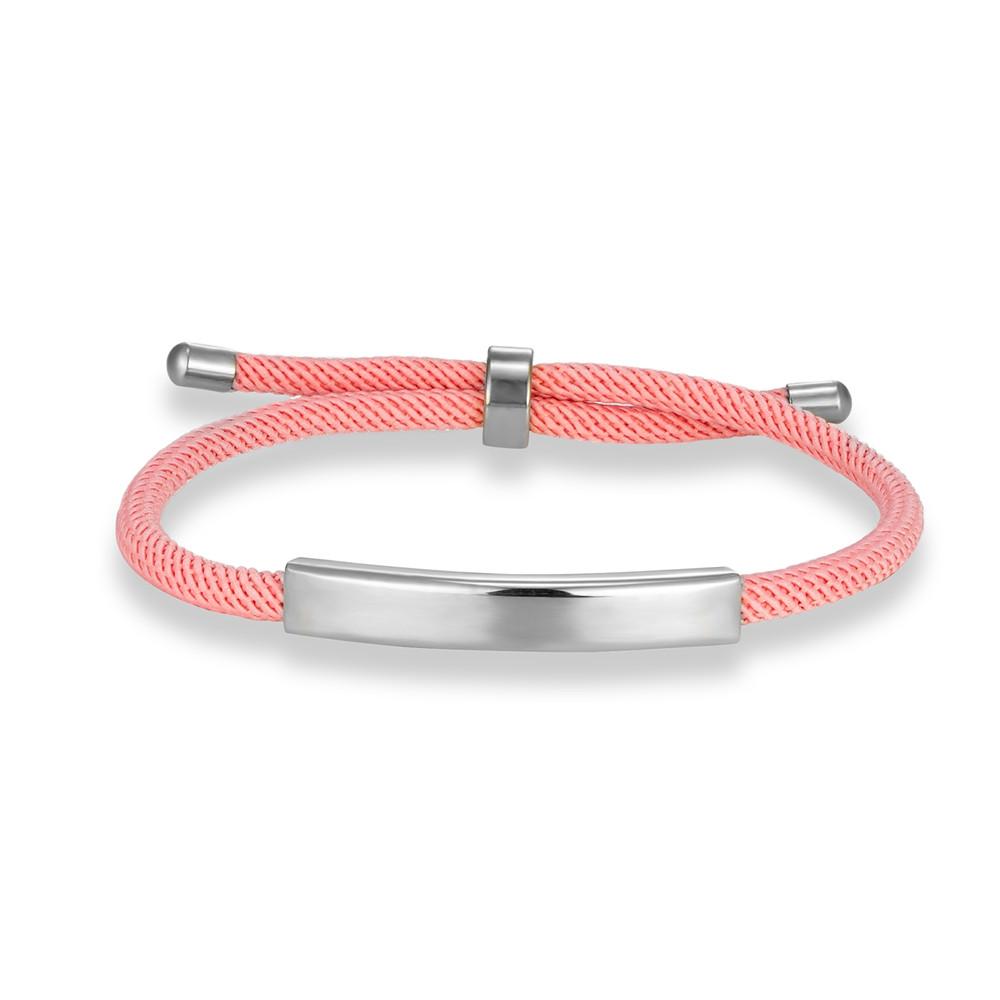 Personalisierte Medizinische Alarmarmbänder Individuell Gravierte ID Telefon Armbänder Trendige Notfallseilarmbänder Geschenke