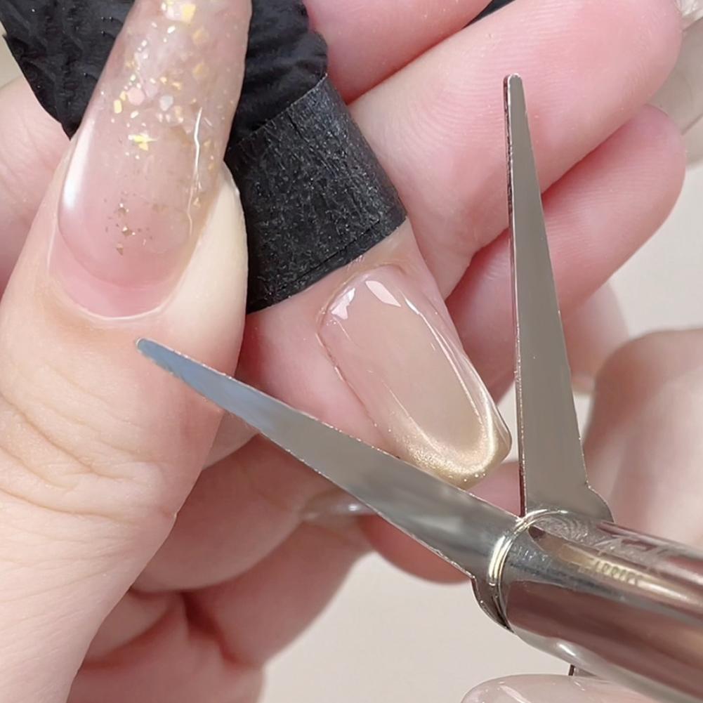 Magnetischer Cat Eye Nagelkunststift Aluminiumlegierung Tragbares Design für 3D-Gellack-Effekt Kompatibel mit mehreren Marken