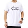 Li Ning Letter Logo Printed Quick-Dry Short Sleeve T-Shirt Unisex Tops White YTST049-1