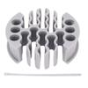 Network Cable Organizer Ethernet Wire Arrangement Tool For CAT 5 CAT 5E CAT 6 Shielded Wires Gray CAT5 Wire