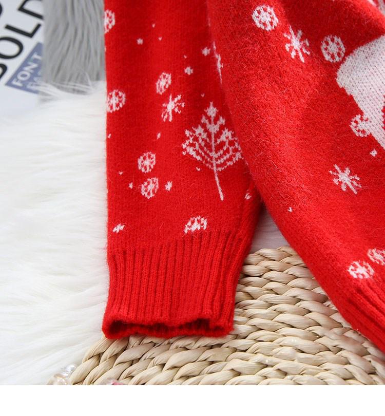 Women's Retro Hong Kong Style High Neck Sweater - Autumn/Winter Loose Fit, Thick and Cozy Christmas Design